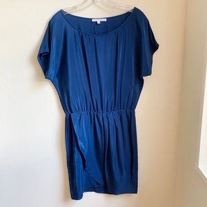 Amanda Uprichard silk blue dress